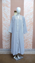 White Dotted Abaya for Grils