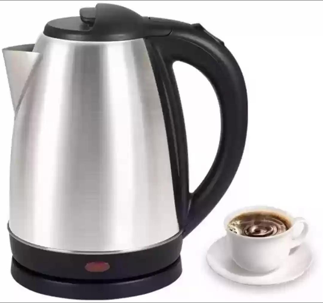 Electric Kettle - 2L 1500W  Stainless Steel with Advanced Automatic Switch for Boiling and Safety quick boiler kettle for tea