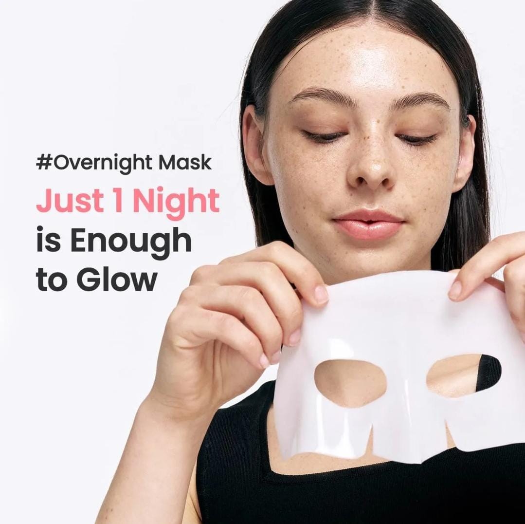 Bio Collagen Real Deep Mask Hydrating Overnight Hydrogel Mask Pore Minimizing Elasticity Improvement