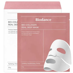 Bio Collagen Real Deep Mask Hydrating Overnight Hydrogel Mask Pore Minimizing Elasticity Improvement