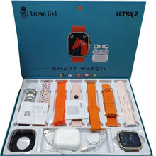 CR0WN 7 IN 1 ULTRA SMART WATCH FULL HD SCREEN AND WATERPROOF